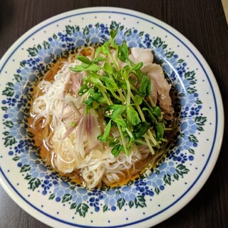 豚しゃぶおろし　ぶっかけ素麺